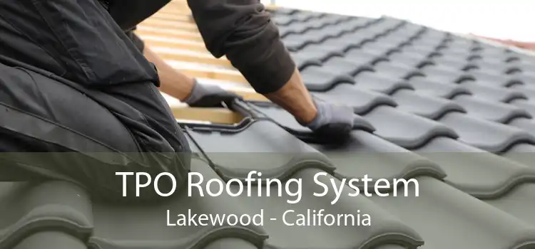 TPO Roofing System Lakewood - California